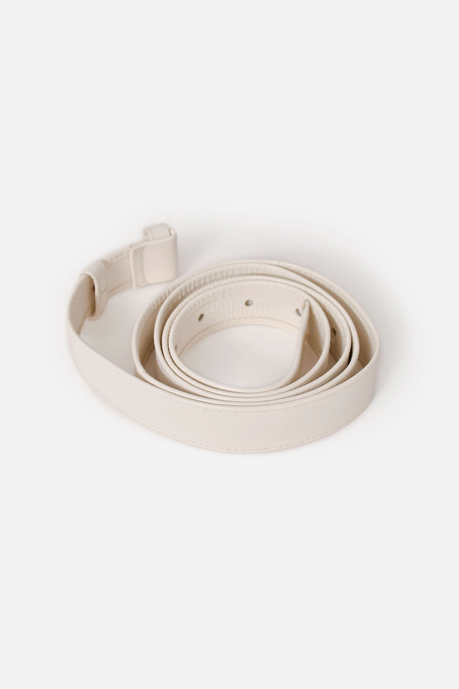 Bottega Veneta White Leather Intrecciato Small Cassette Belt Bag
