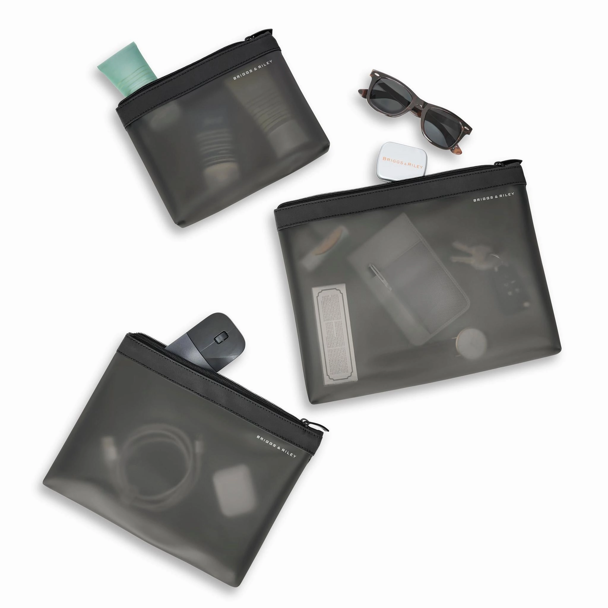 Briggs & Riley Translucent Pouch Set