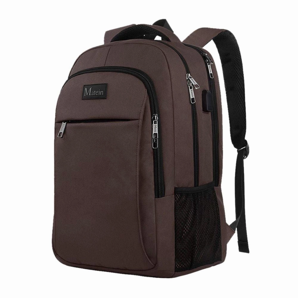 Brown Mlassic Travel Laptop Backpack