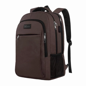 Brown Mlassic Travel Laptop Backpack
