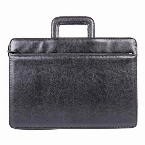 Bugatti Harrold Briefcase, Synthetic Leather, Black