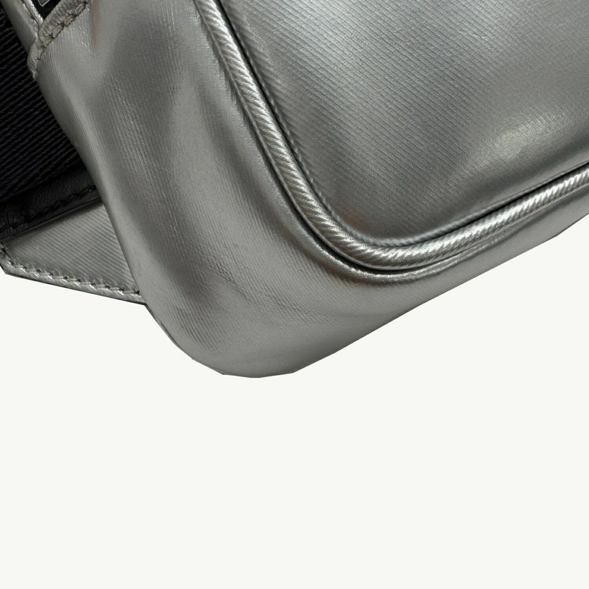 Burberry Canvas Leather Shoulder Bag Sling Bag (Pre-Owned)