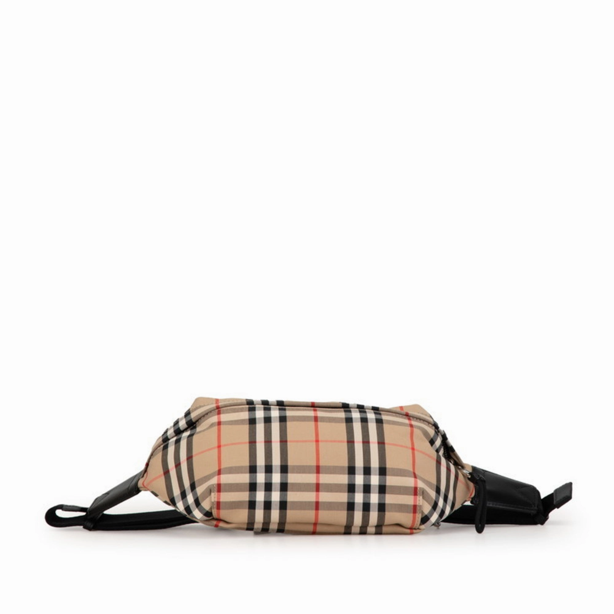 Burberry Canvas Leather Sling Bag (Pre-Owned)