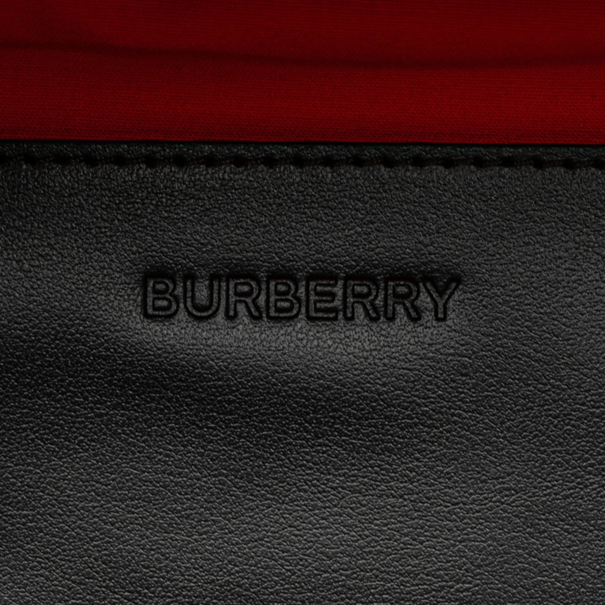 Burberry Canvas Leather Sling Bag (Pre-Owned)