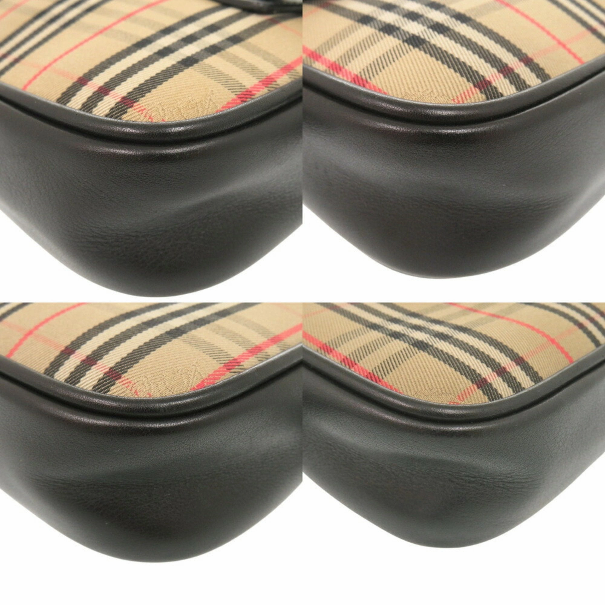 Burberry  Cotton Leather Sling Bag (Pre-Owned)