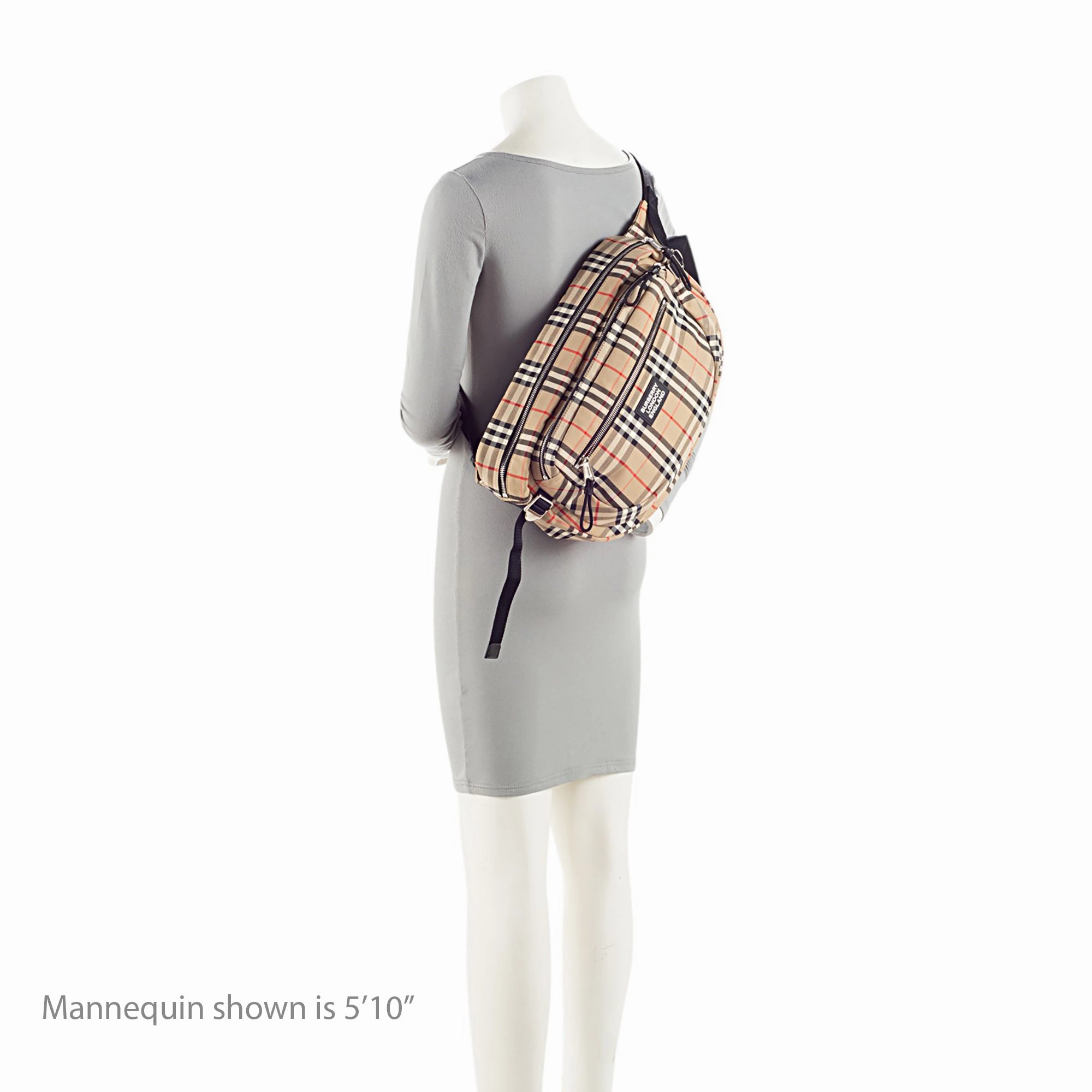 Burberry Econyl Vintage Check Cannon Large Bumbag