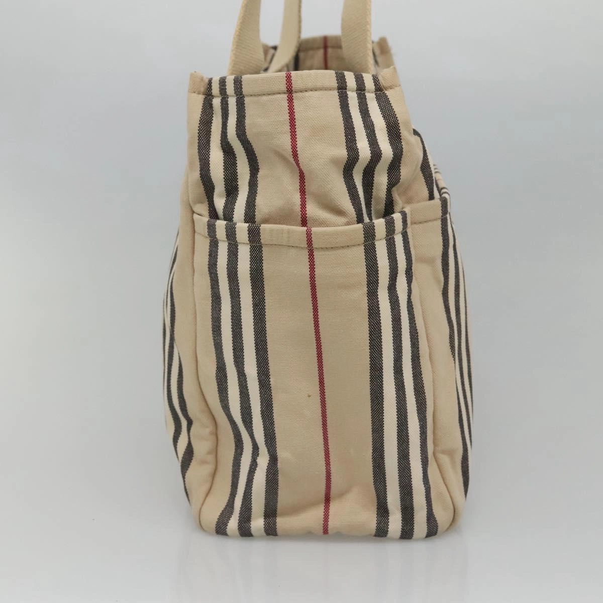 Burberry Fourre Tout Canvas Tote Bag (Pre-Owned)