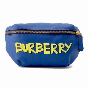 Burberry Leather Pouch Sling Bag (Pre-Owned)