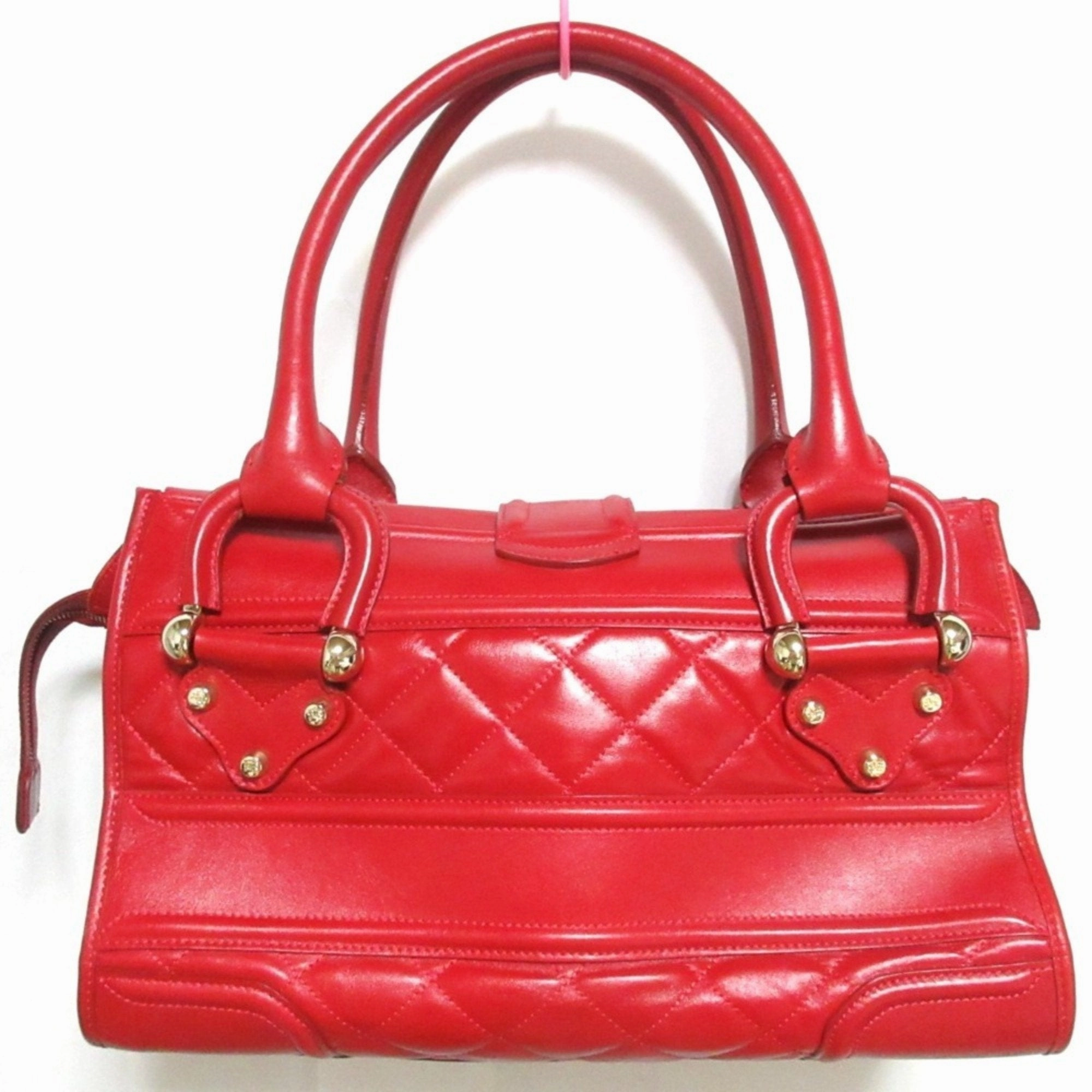 Burberry Leather Shoulder Bag Tote Bag (Pre-Owned)