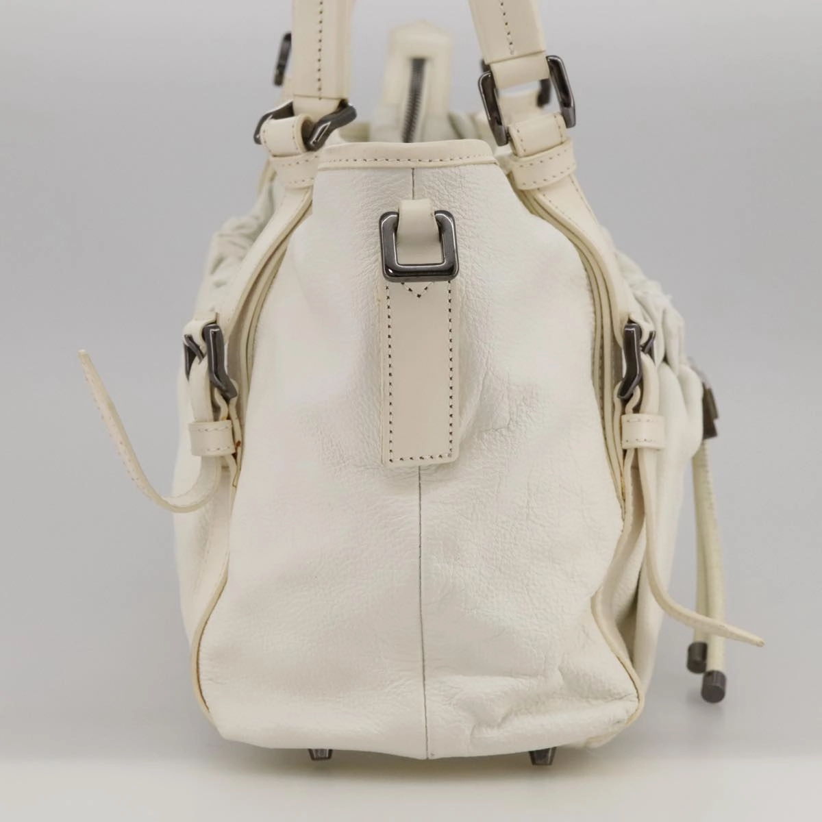 Burberry  Leather Tote Bag (Pre-Owned)