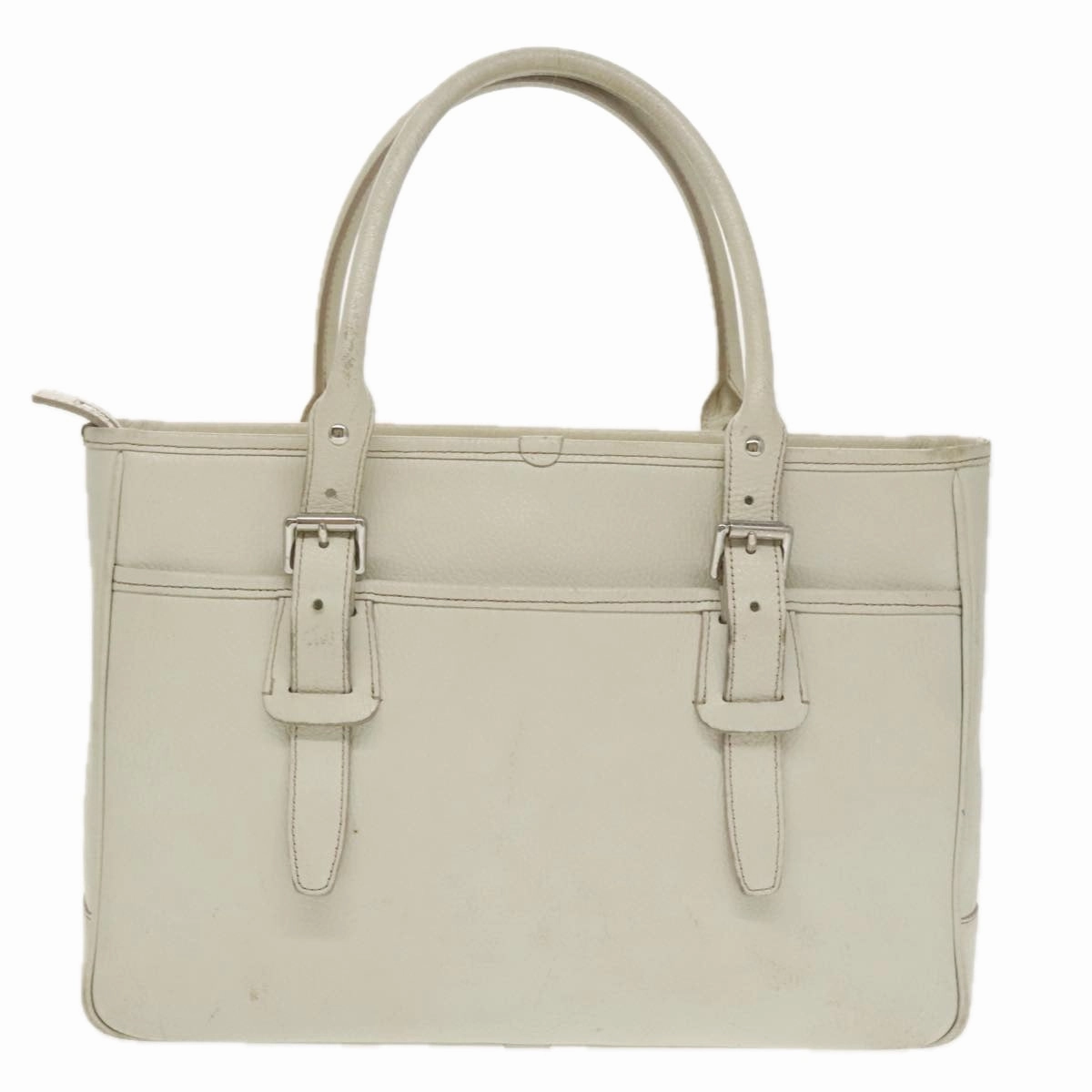 Burberry  Leather Tote Bag (Pre-Owned)