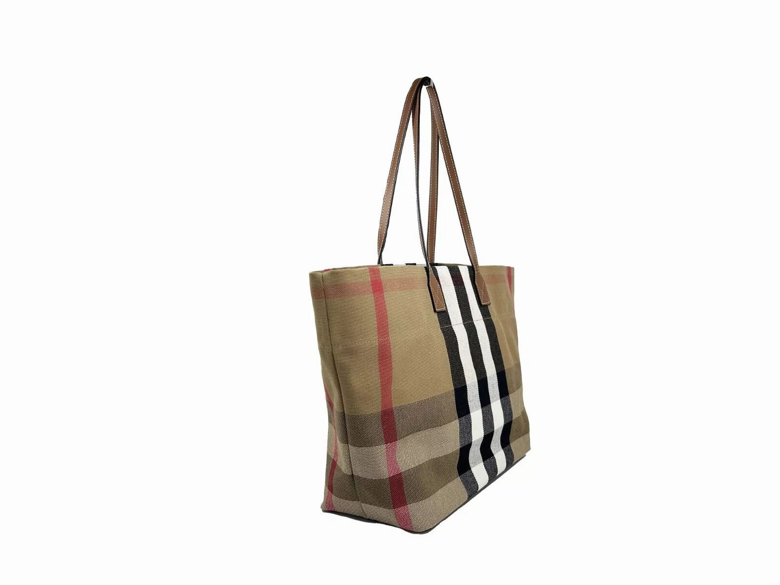 Burberry Medium London Check Tote Bag Purse Women's Checke