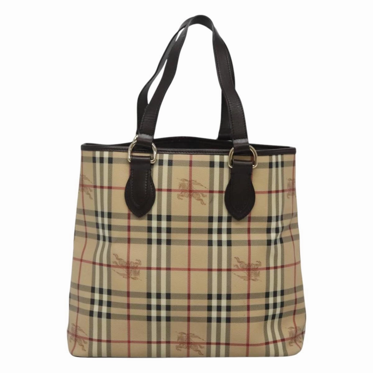 Burberry Nova Check Canvas Tote Bag (Pre-Owned)