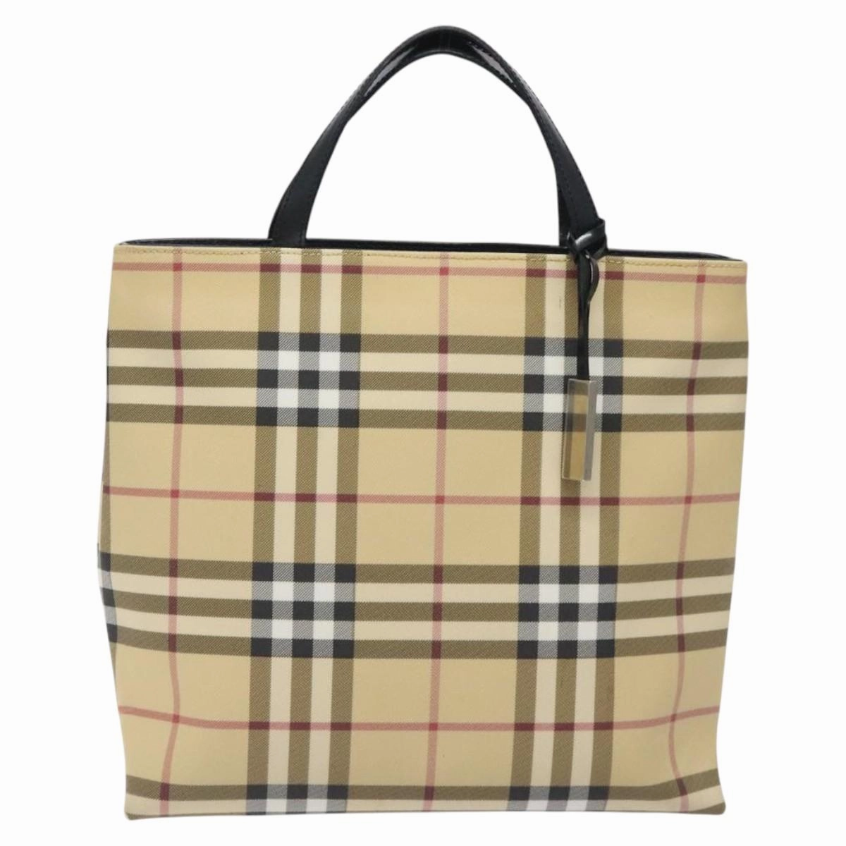 Burberry Nova Check Canvas Tote Bag (Pre-Owned)
