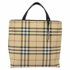 Burberry Nova Check Canvas Tote Bag (Pre-Owned)
