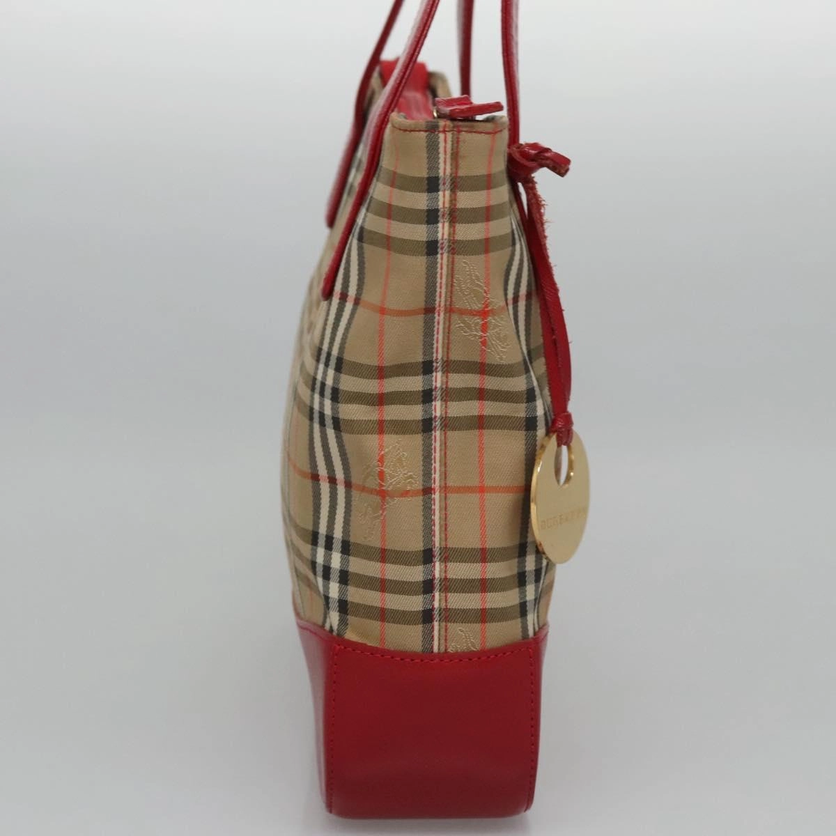 Burberry Nova Check Canvas Tote Bag (Pre-Owned)