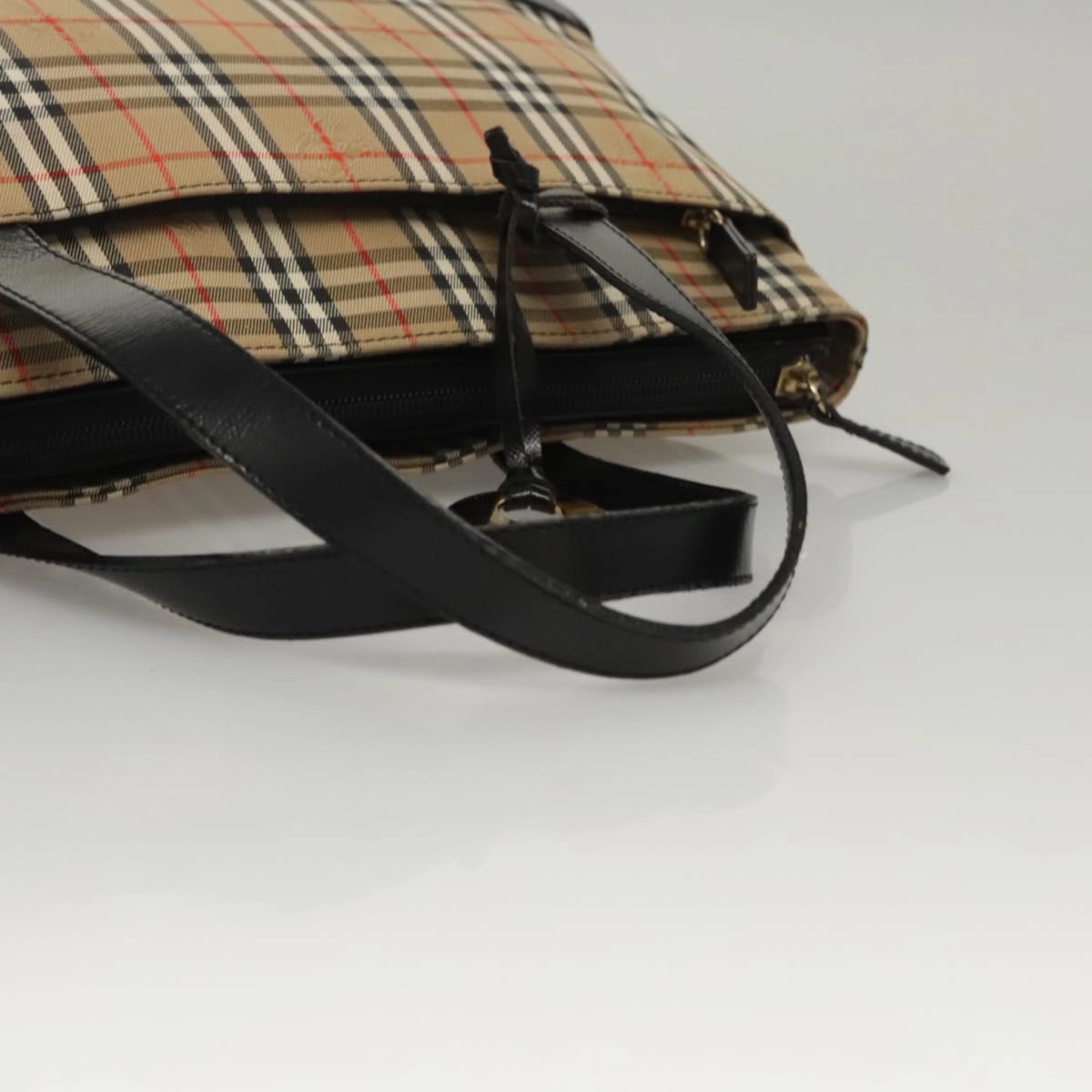 Burberry Nova Check Canvas Tote Bag (Pre-Owned)