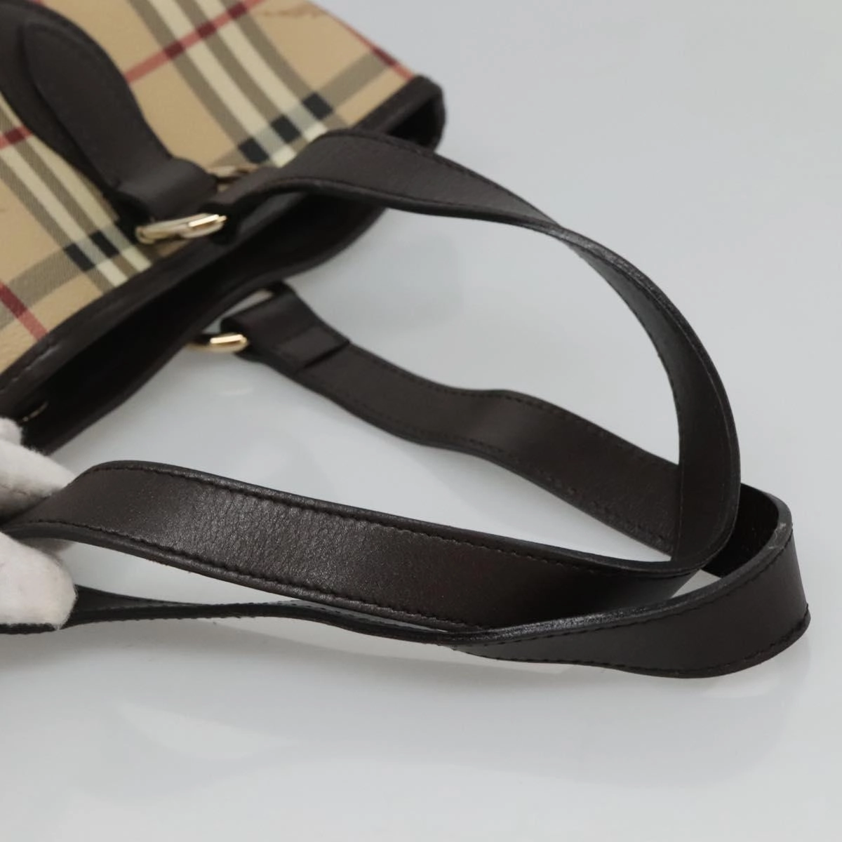 Burberry Nova Check Canvas Tote Bag (Pre-Owned)