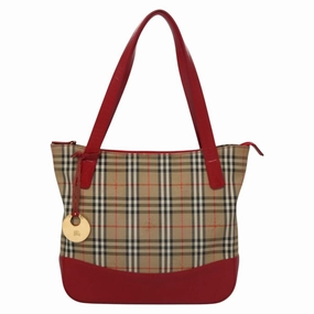 Burberry Nova Check Canvas Tote Bag (Pre-Owned)