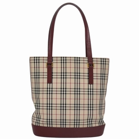 Burberry Nova Check  Canvas Tote Bag (Pre-Owned)