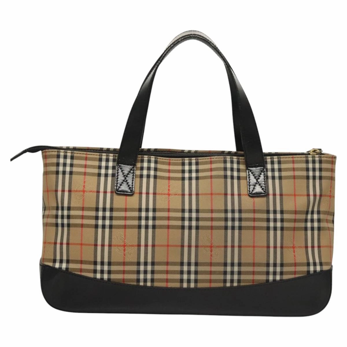 Burberry Nova Check Canvas Tote Bag (Pre-Owned)