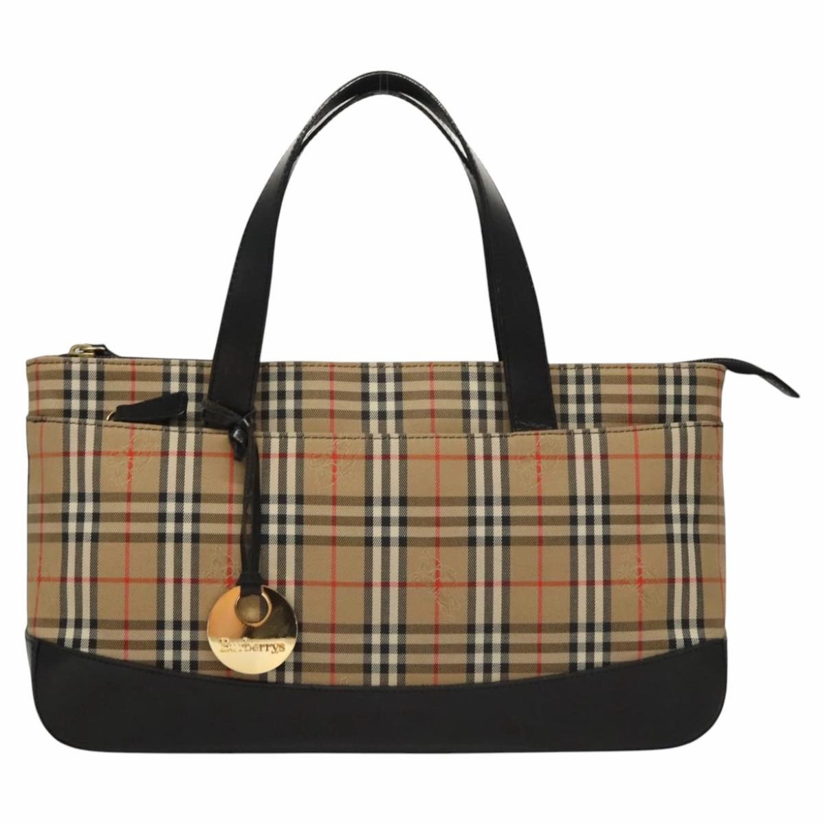 Burberry Nova Check Canvas Tote Bag (Pre-Owned)
