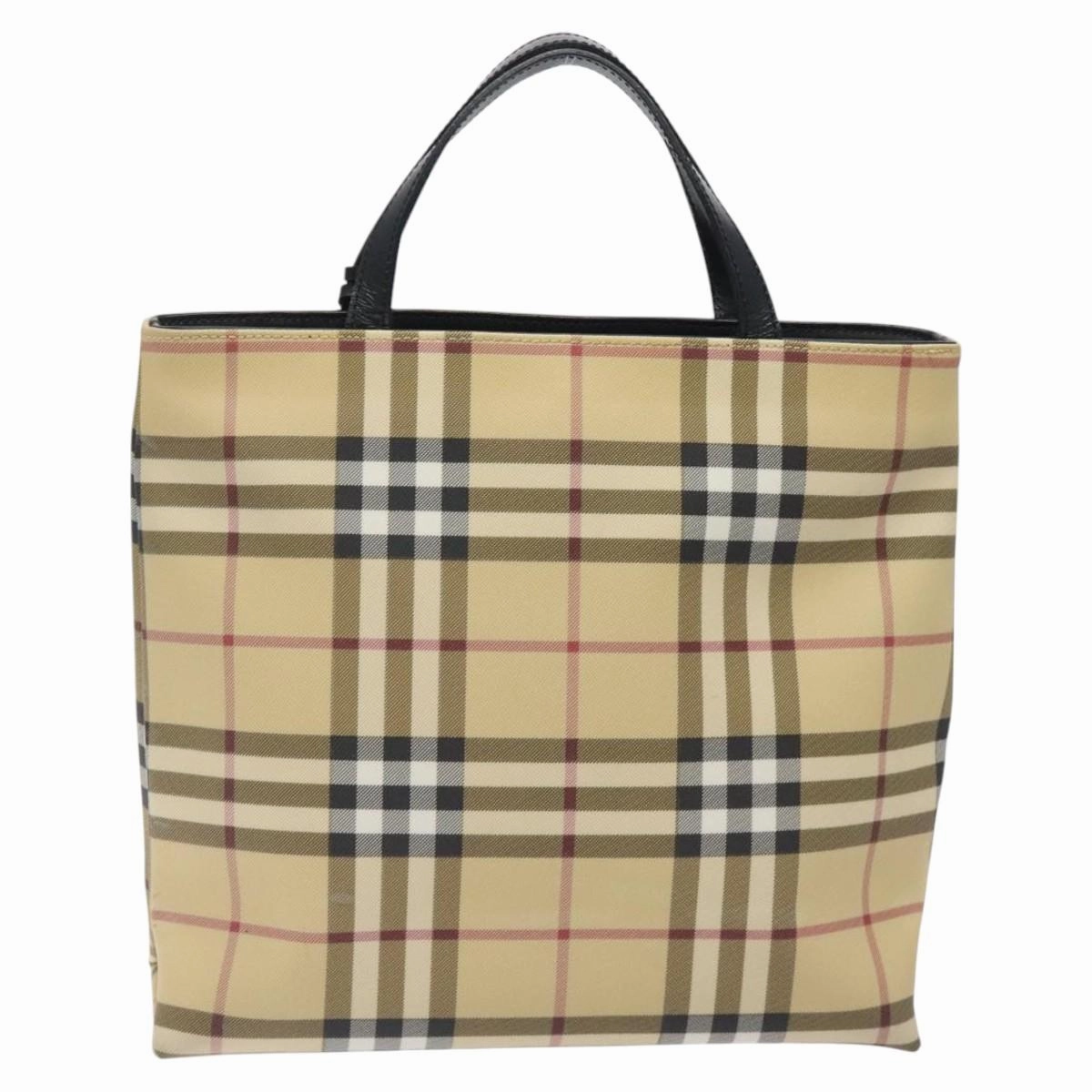 Burberry Nova Check Canvas Tote Bag (Pre-Owned)