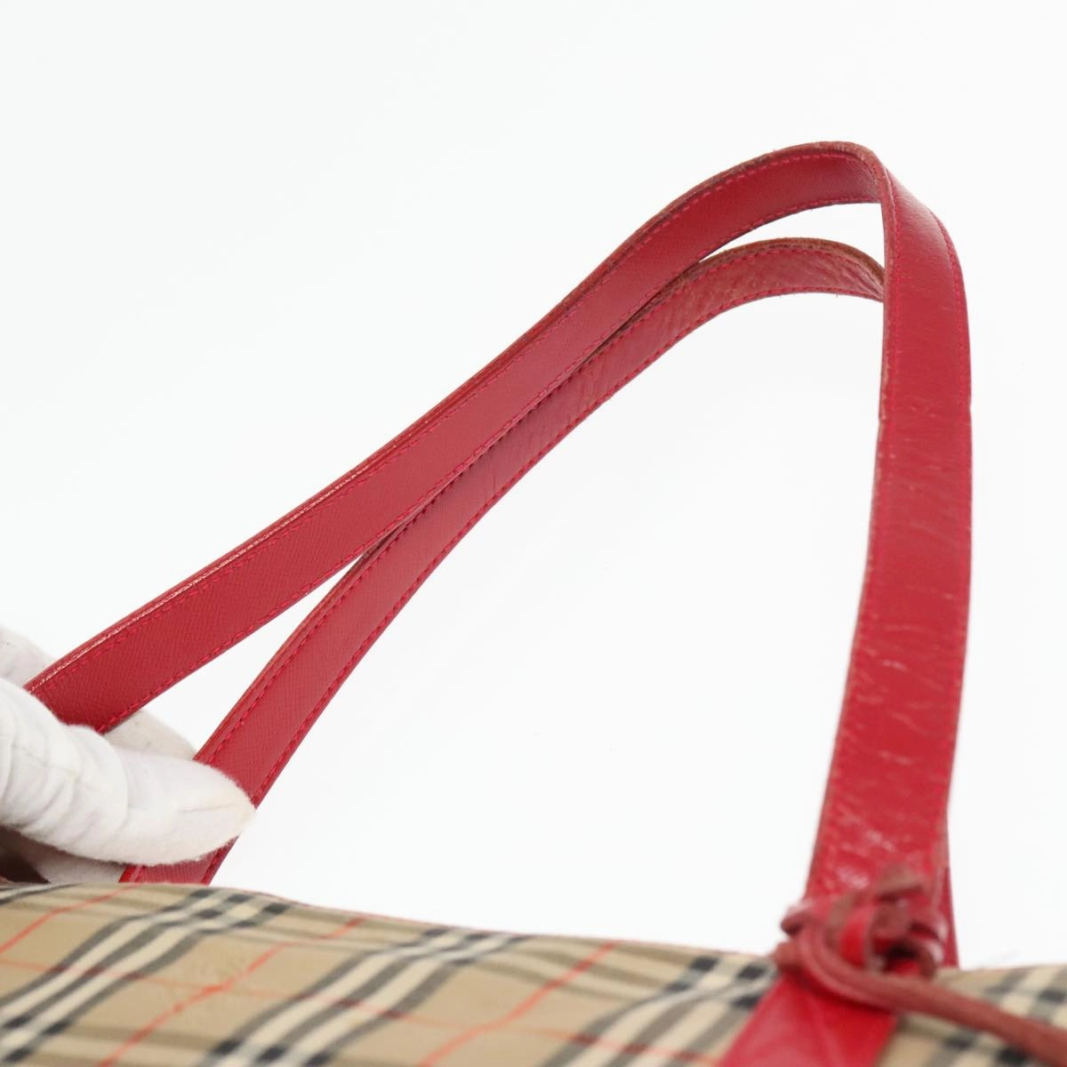 Burberry Nova Check  Canvas Tote Bag (Pre-Owned)