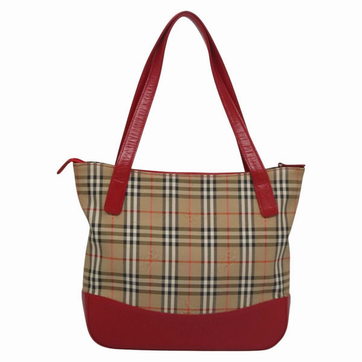 Burberry Nova Check Canvas Tote Bag (Pre-Owned)