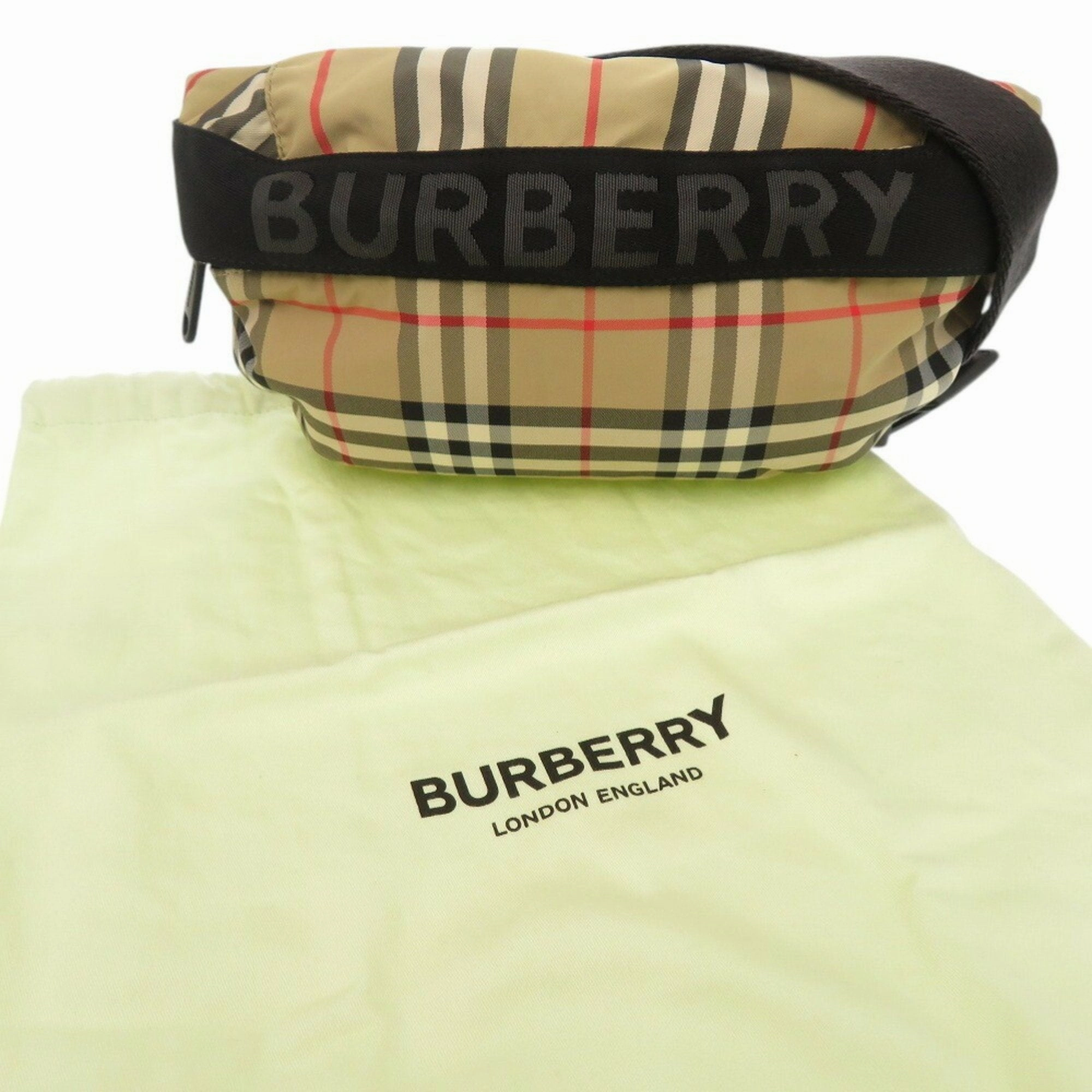 Burberry Nylon Fanny Pack Sling Bag (Pre-Owned)