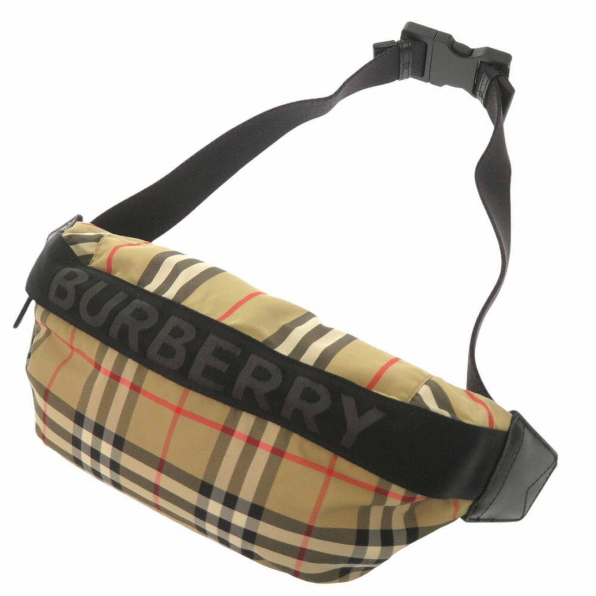 Burberry Nylon Fanny Pack Sling Bag (Pre-Owned)