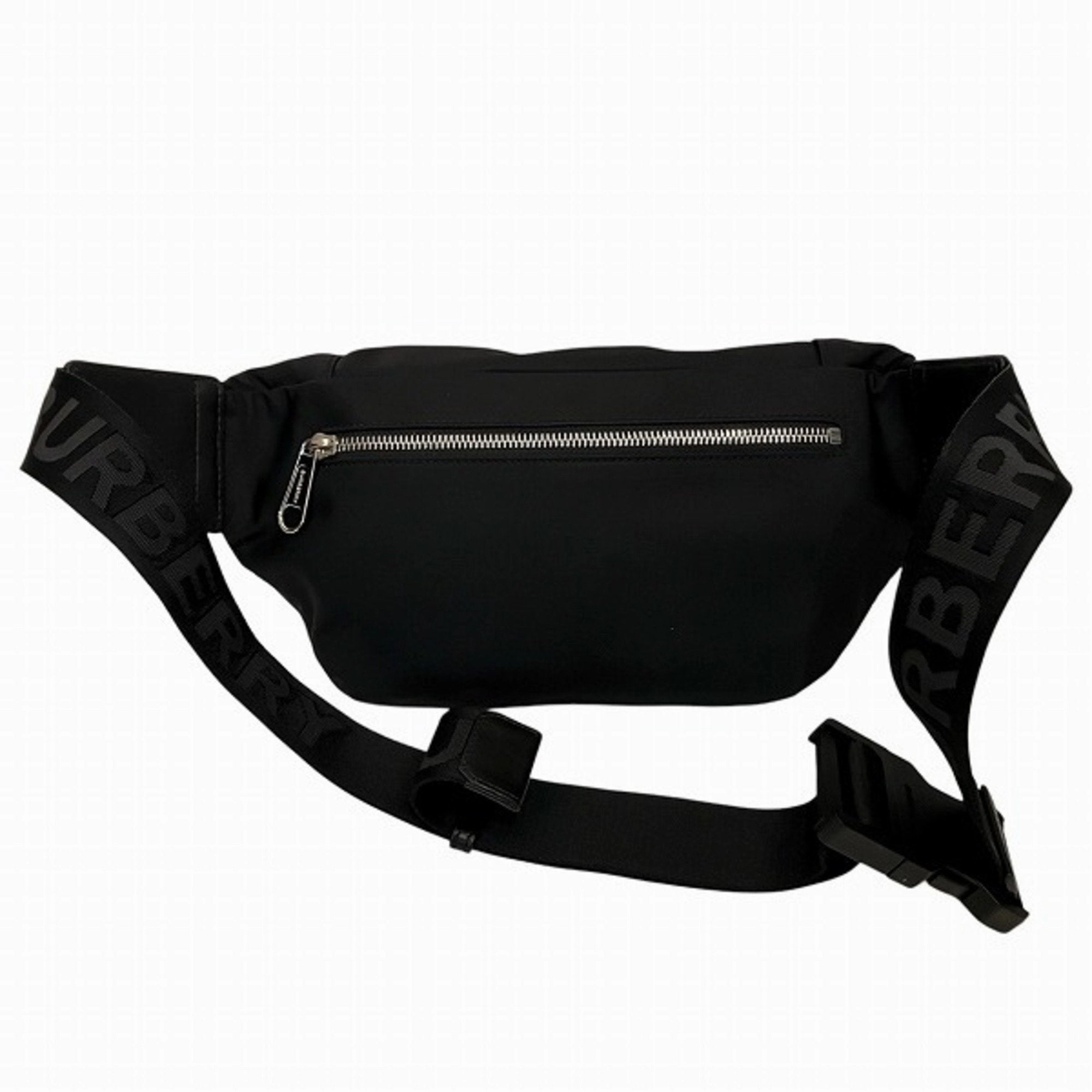 Burberry  Nylon Leather Fanny Pack (Pre-Owned)
