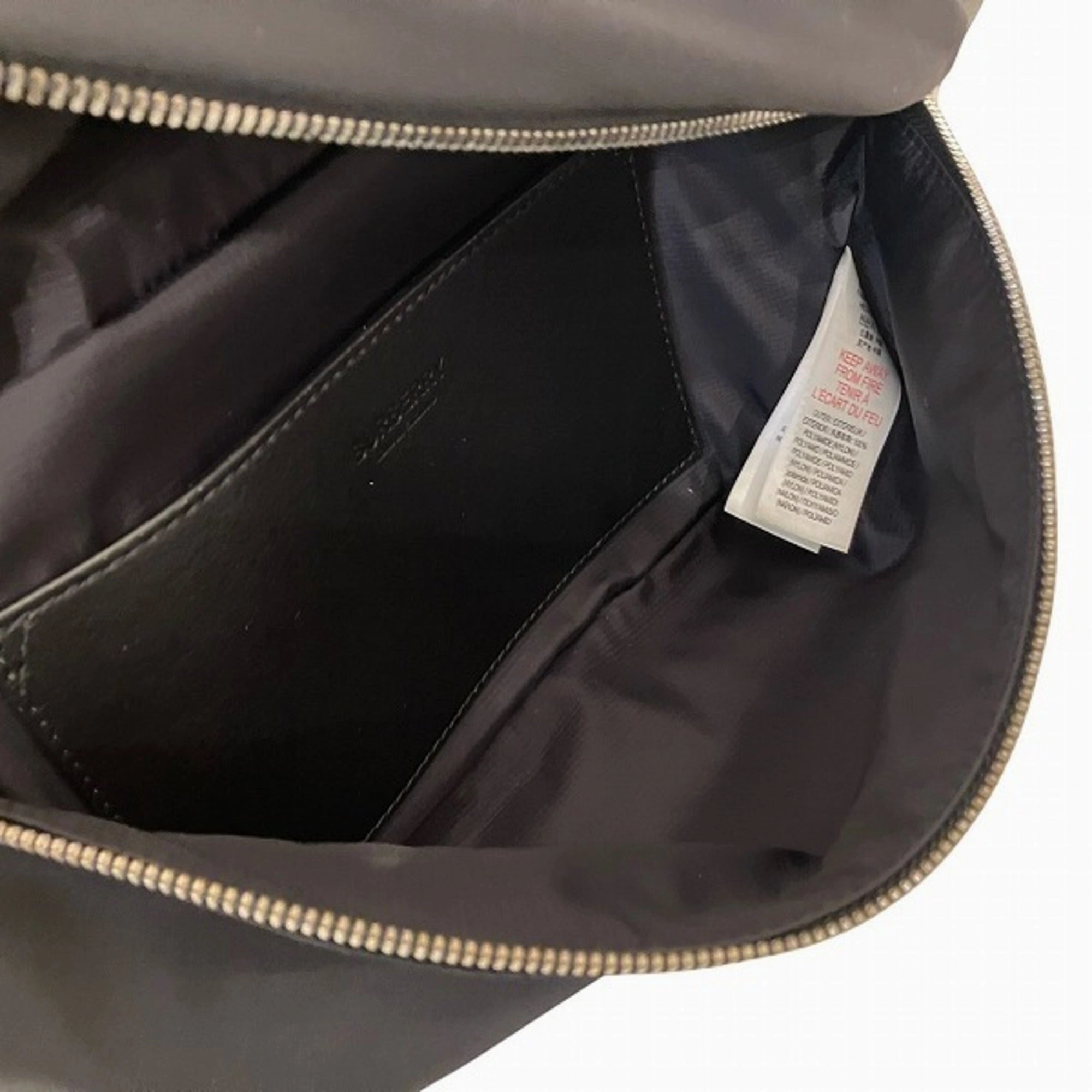 Burberry  Nylon Leather Fanny Pack (Pre-Owned)