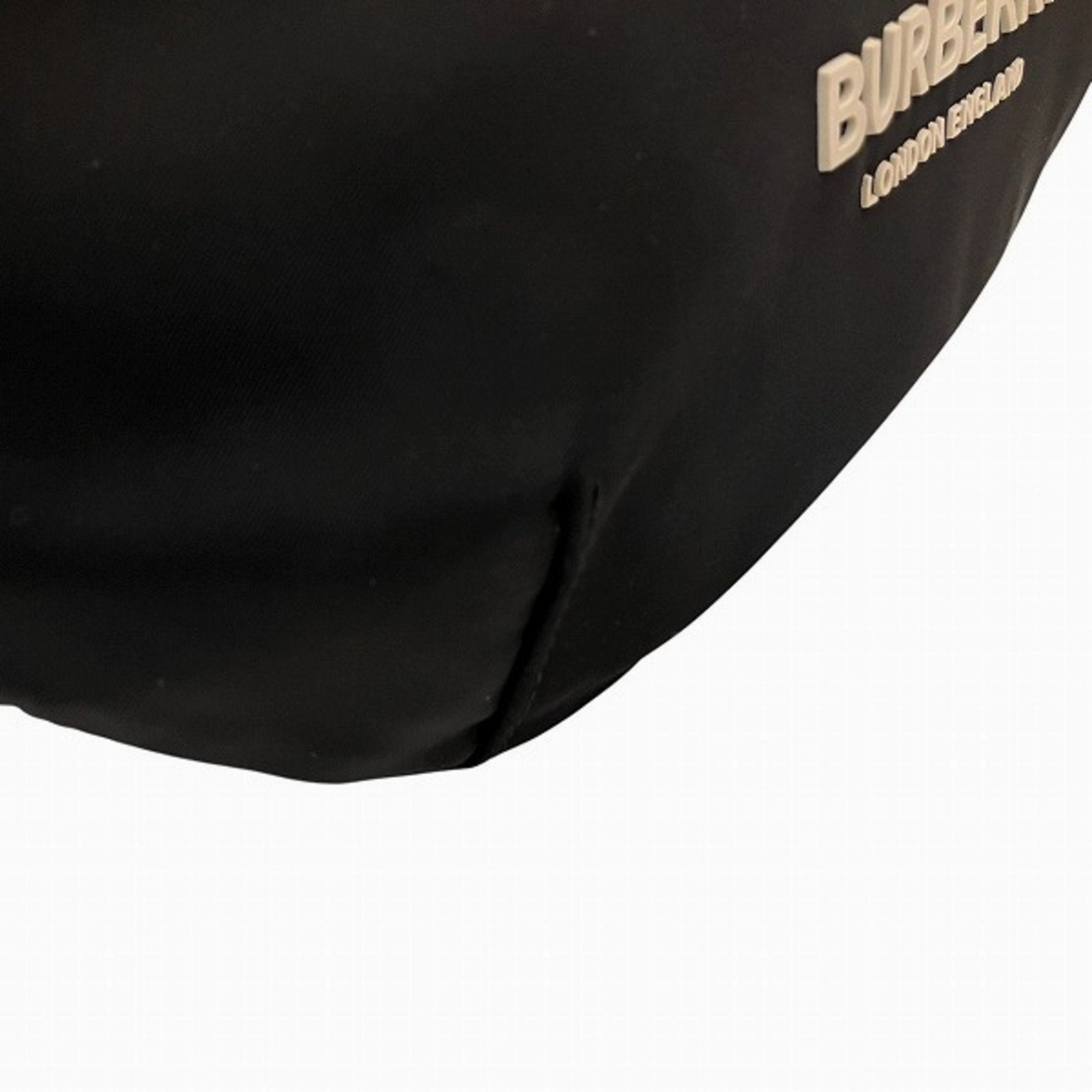 Burberry  Nylon Leather Fanny Pack (Pre-Owned)
