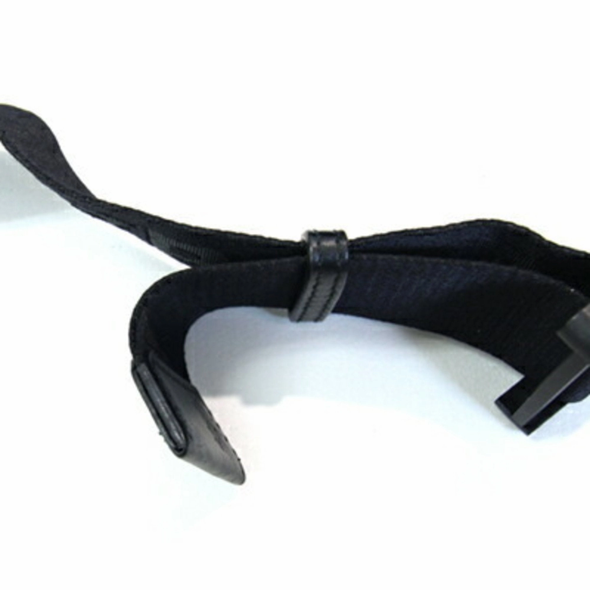 Burberry Nylon Leather Fanny Pack Sling Bag (Pre-Owned)