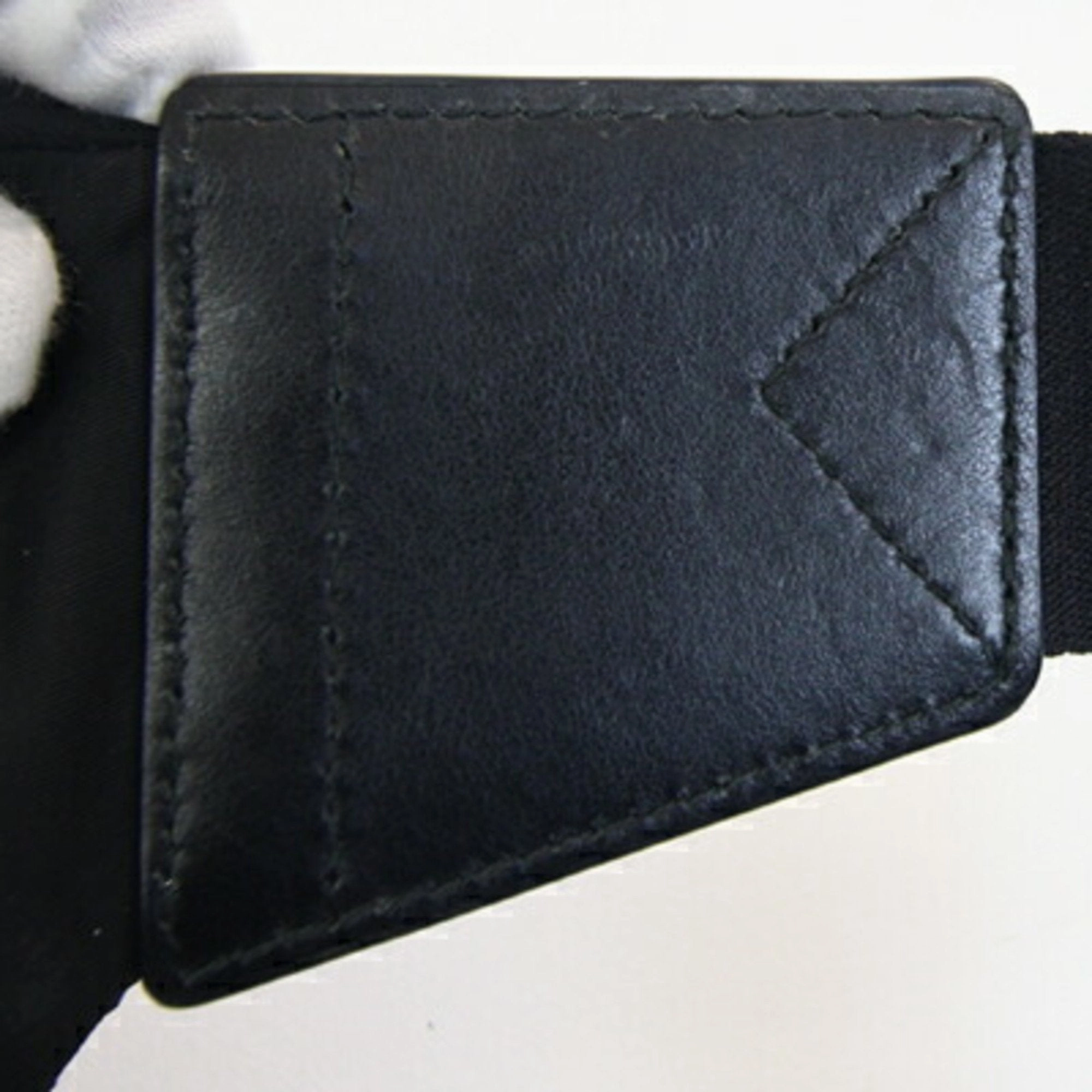 Burberry Nylon Leather Fanny Pack Sling Bag (Pre-Owned)