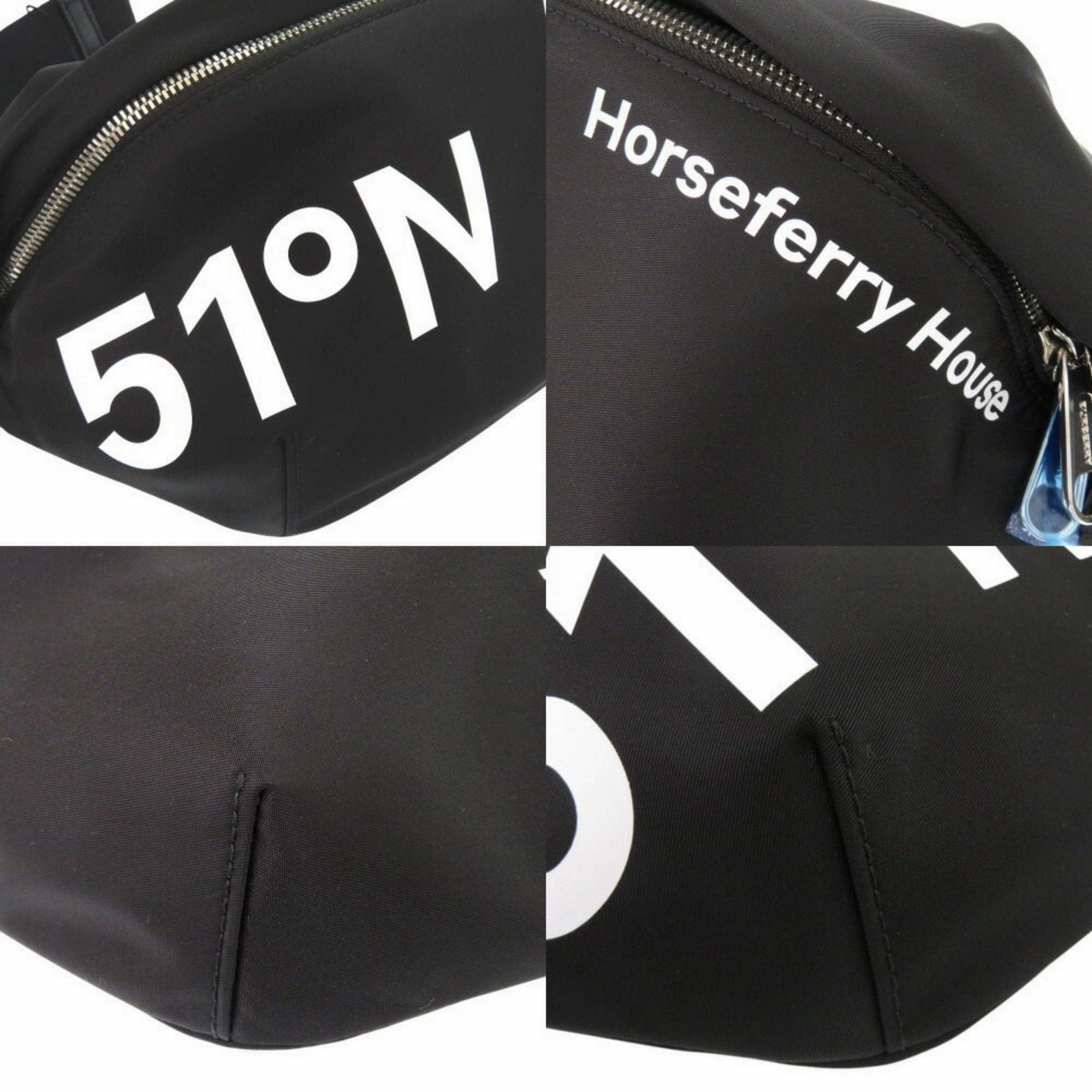 Burberry  Nylon Leather Sling Bag (Pre-Owned)