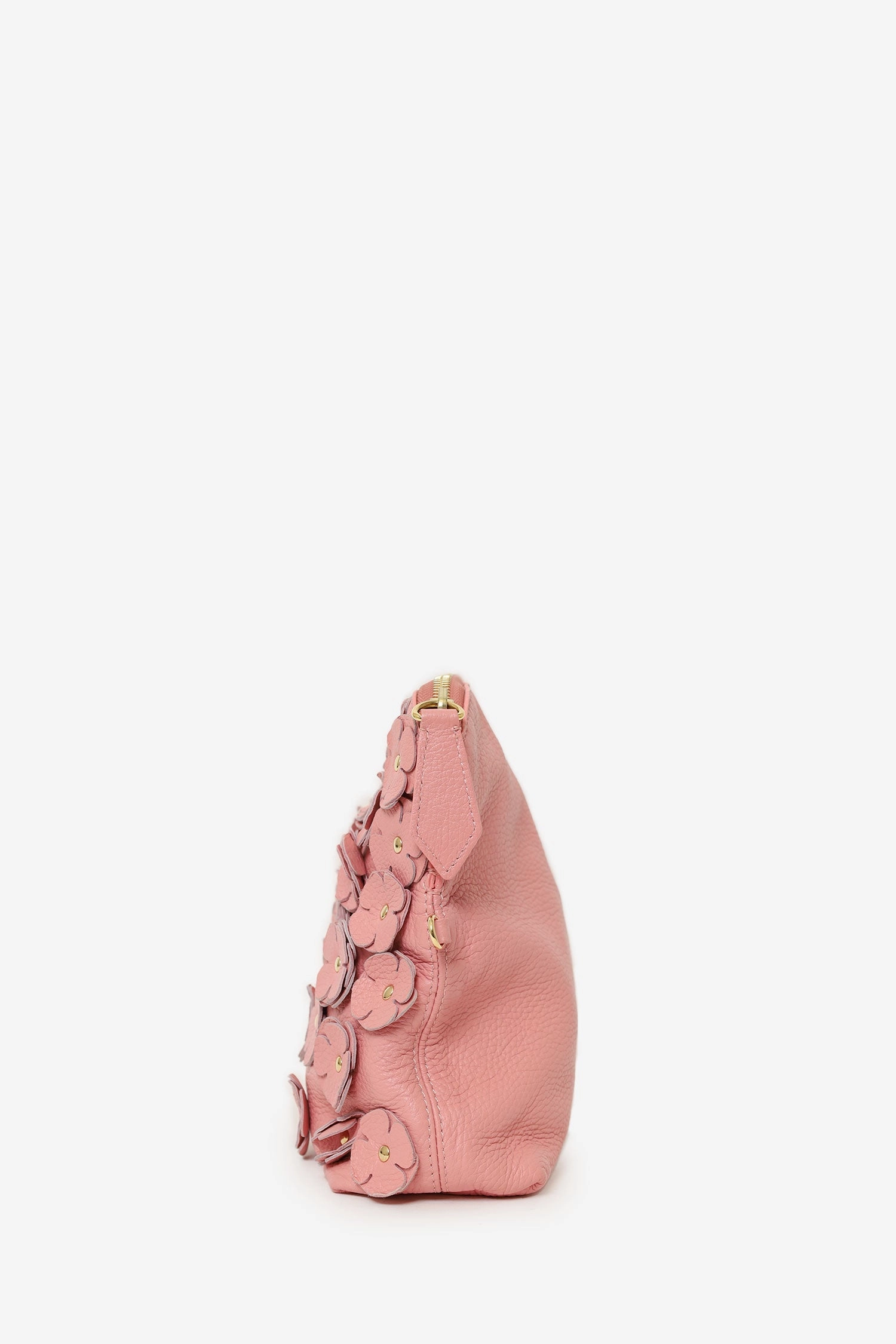 Burberry Prorsum Pink Leather The Petal Crossbody Bag