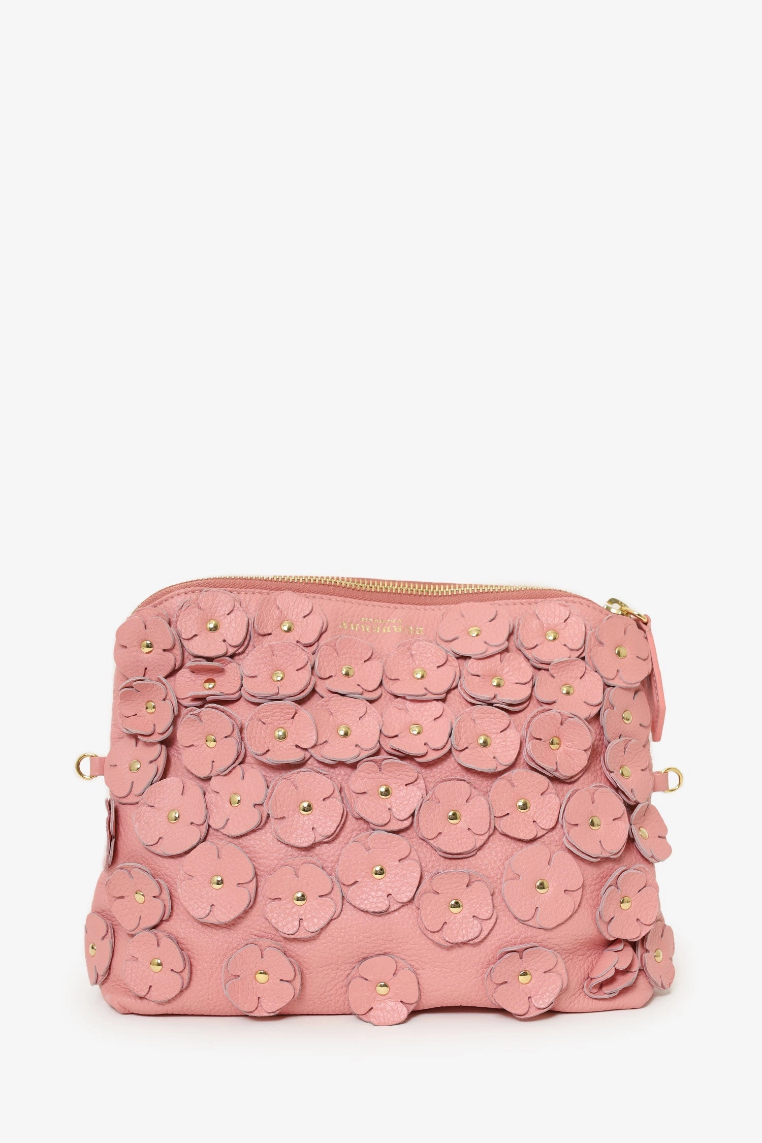 Burberry Prorsum Pink Leather The Petal Crossbody Bag