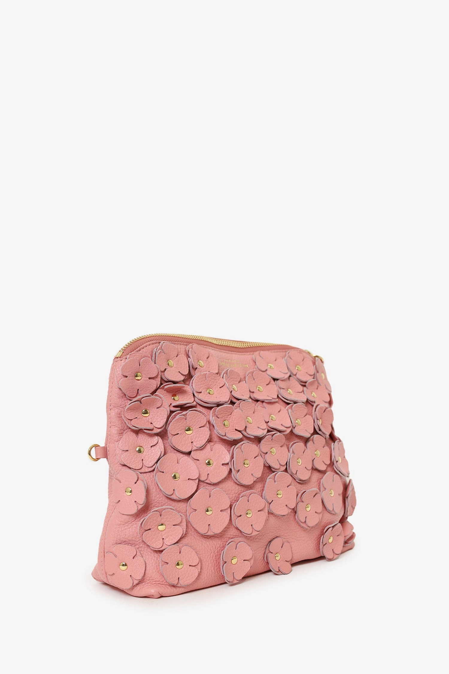 Burberry Prorsum Pink Leather The Petal Crossbody Bag