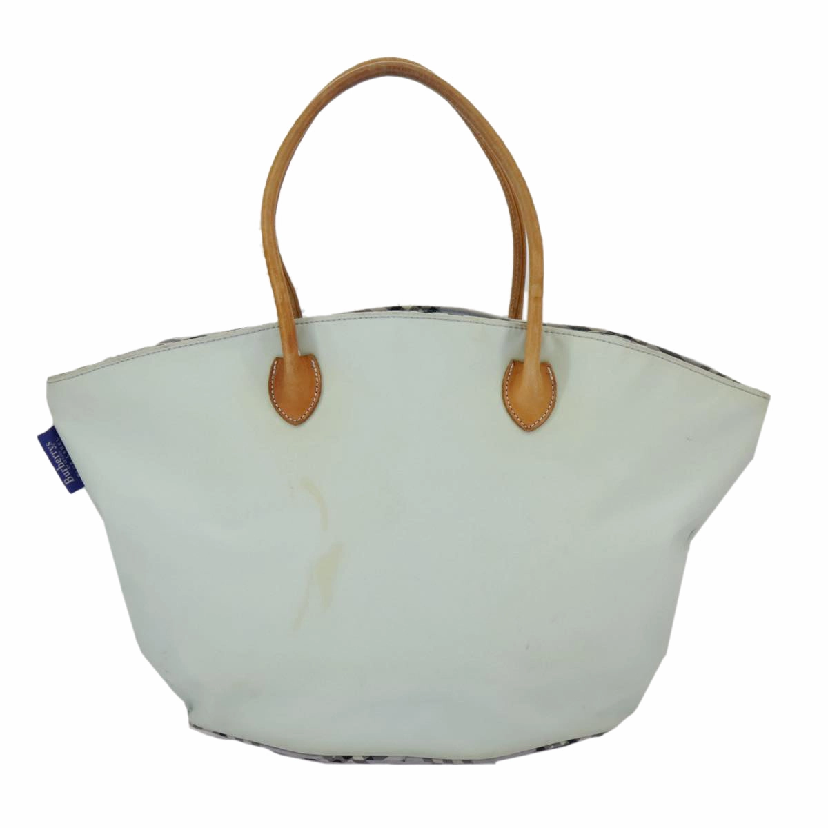 Burberry  Synthetic Tote Bag (Pre-Owned)