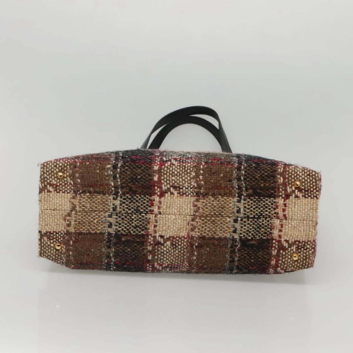 Burberry Wool Tote Bag (Pre-Owned)