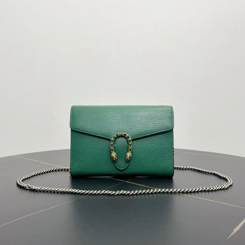 Bvlgari Serpenti Forever Green Shoulder Bag