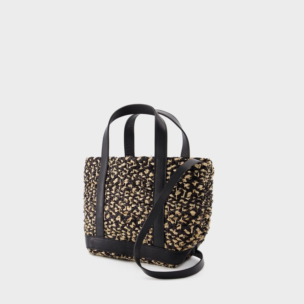 Cabas S Shopper Bag - Raffia - Beige