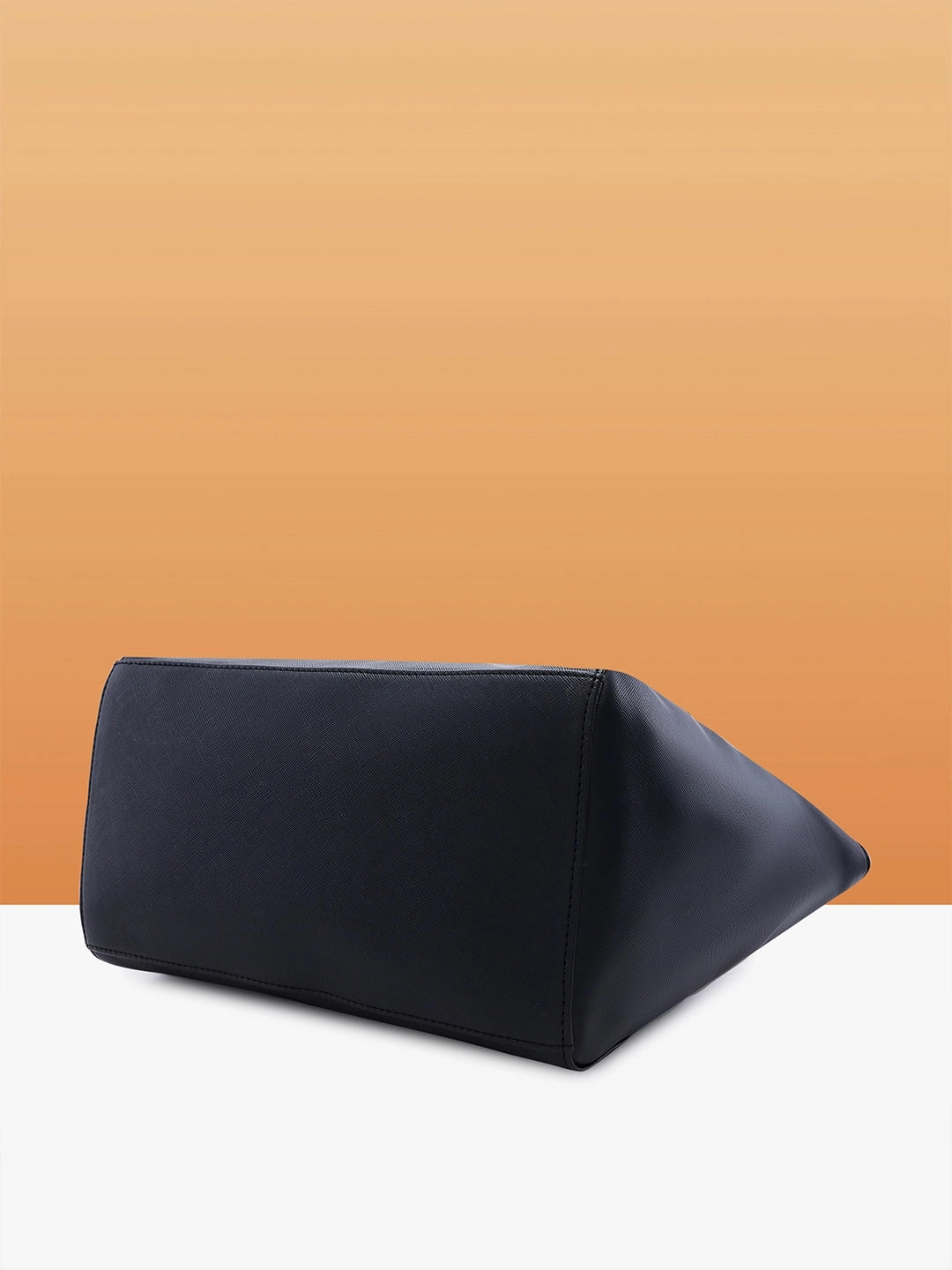 Caprese Afra Medium Black Tote Bag