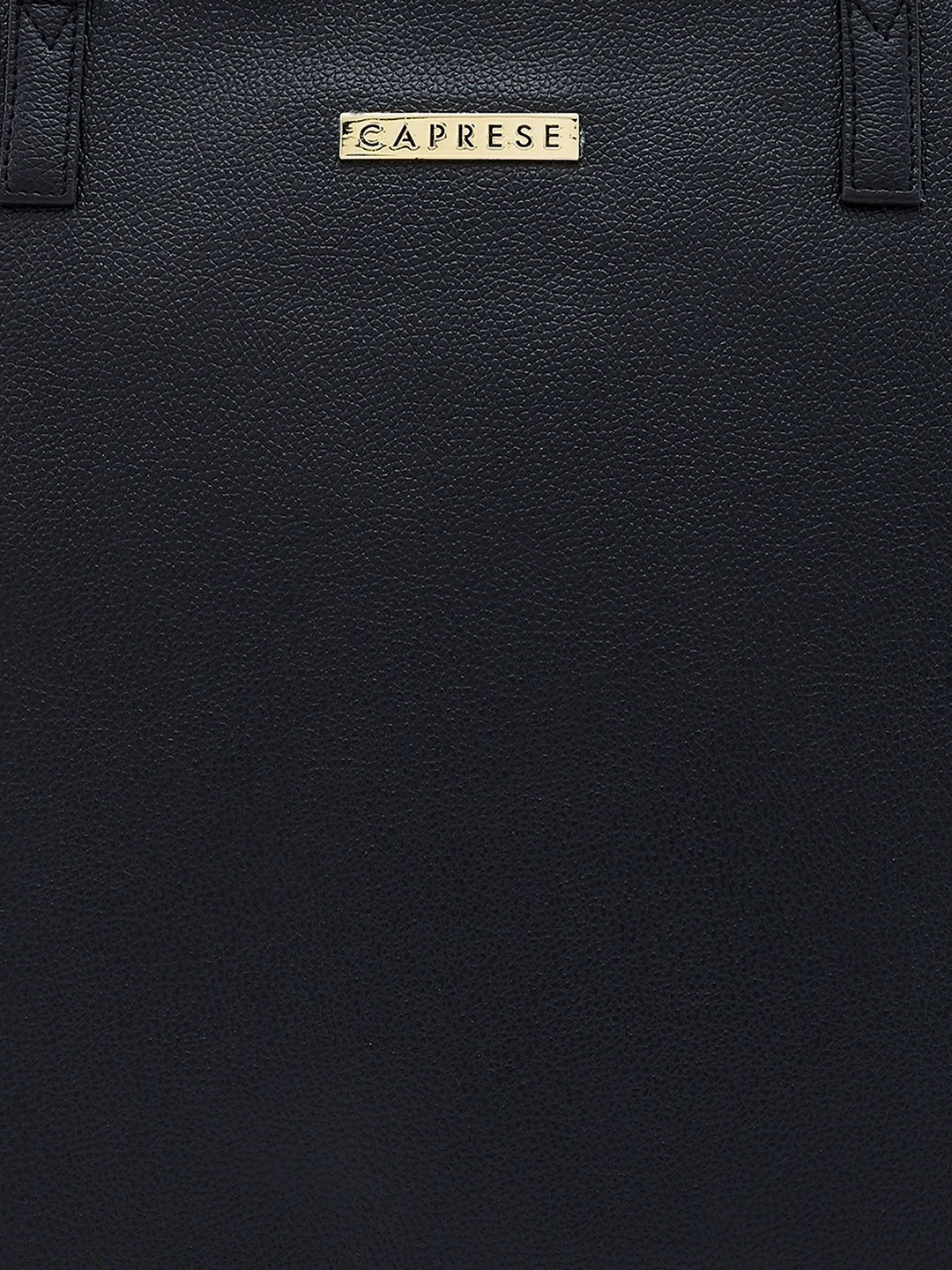 Caprese Amayra Large Black Laptop Tote Bag