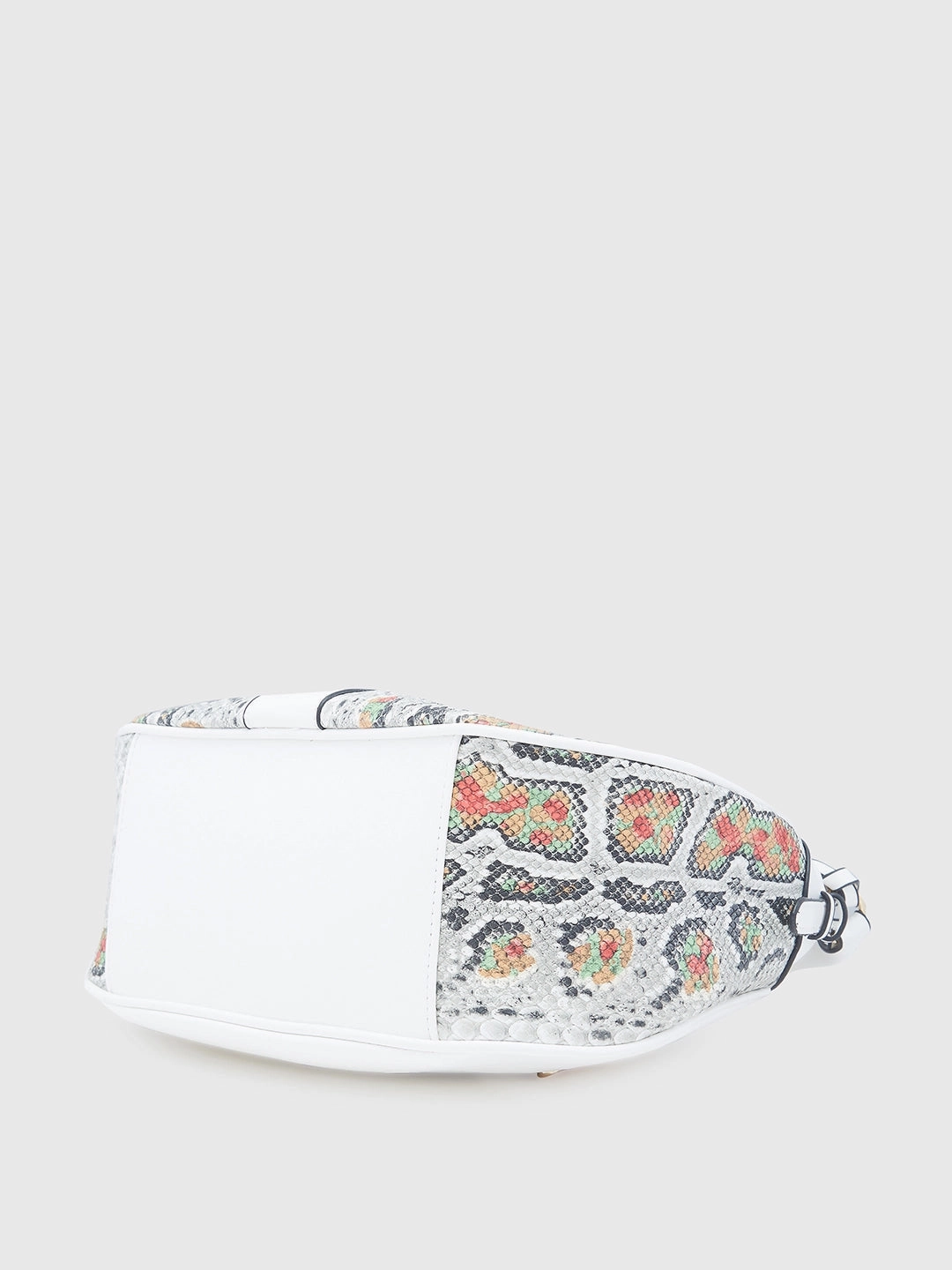 Caprese Archie Medium White Hobo Bag