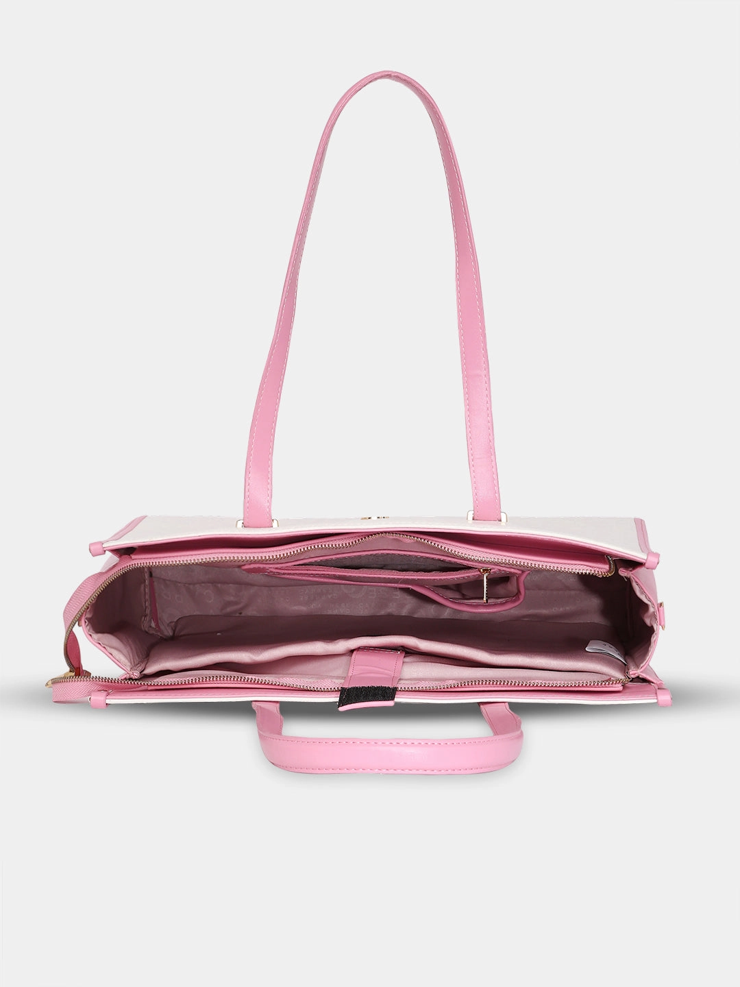 Caprese Aurora Large Pink Laptop Tote Bag