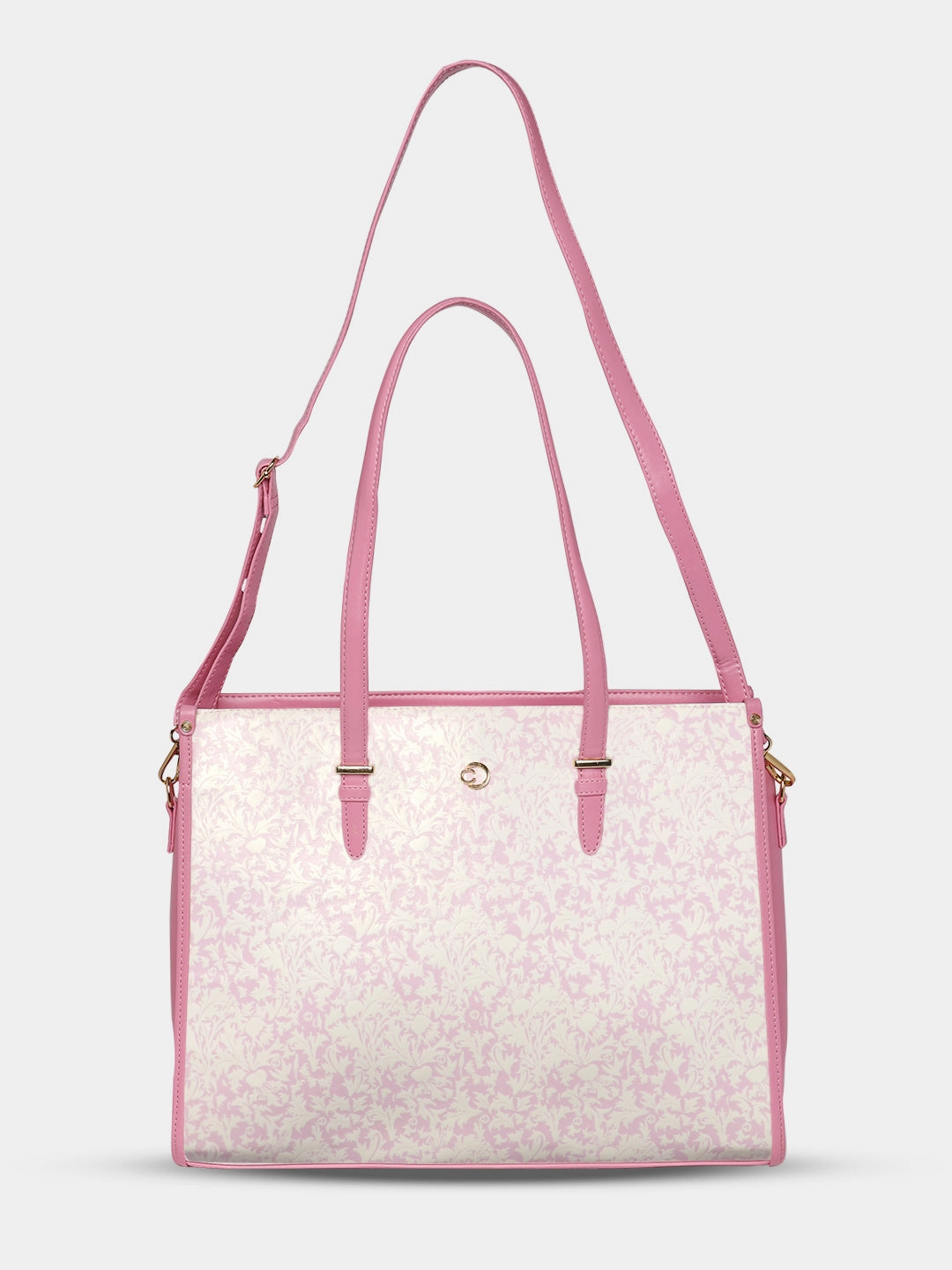 Caprese Aurora Large Pink Laptop Tote Bag