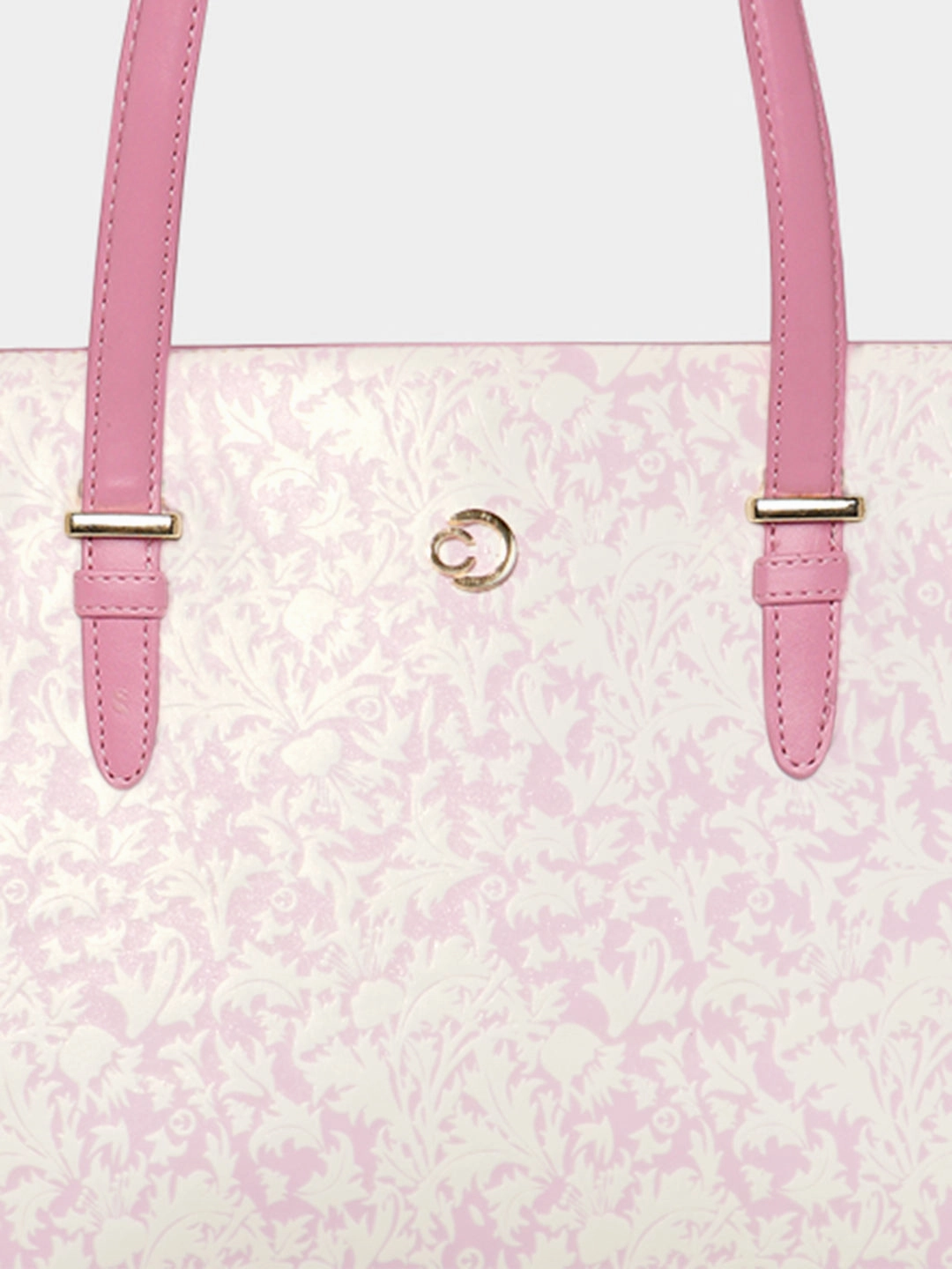 Caprese Aurora Large Pink Laptop Tote Bag